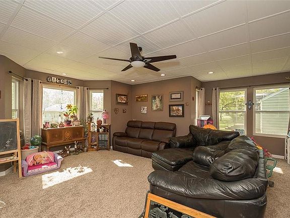 Huge living room with lots of light!