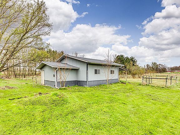 Barn with chicken coup