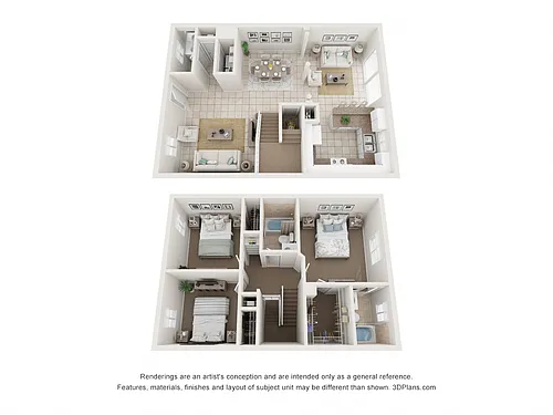 Floor plan TH3