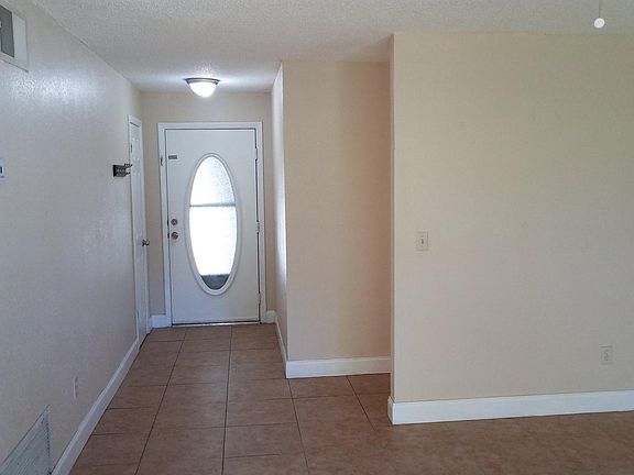 Front entrance into living room