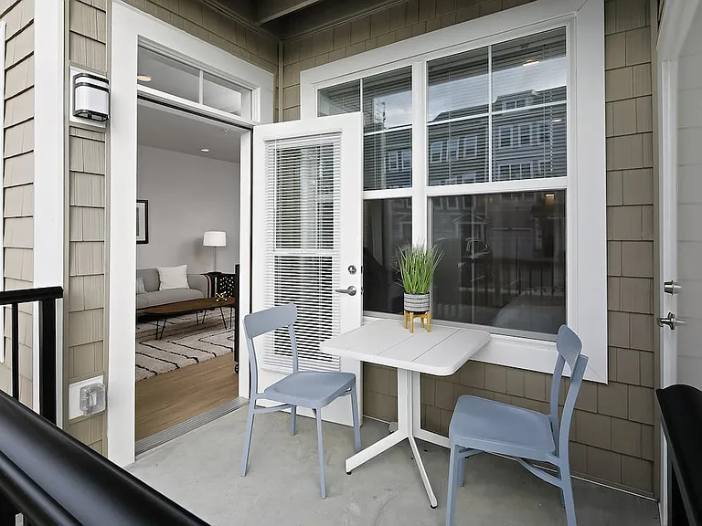 Private balcony (in select homes)