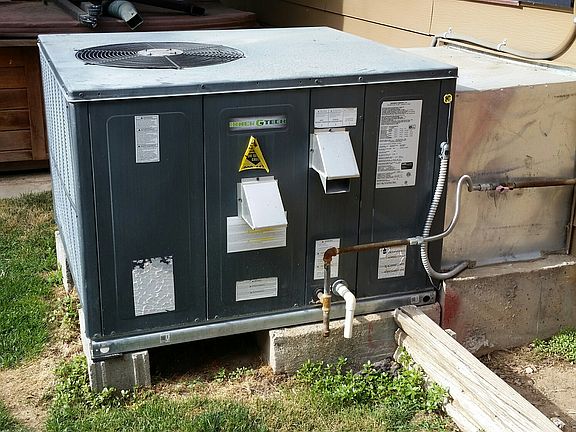 new gas heat pump w A/C 2013