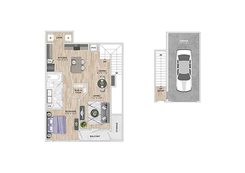 Floor plan A2 - Work Force Housing