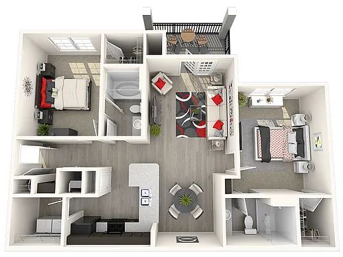 Floor plan Fort