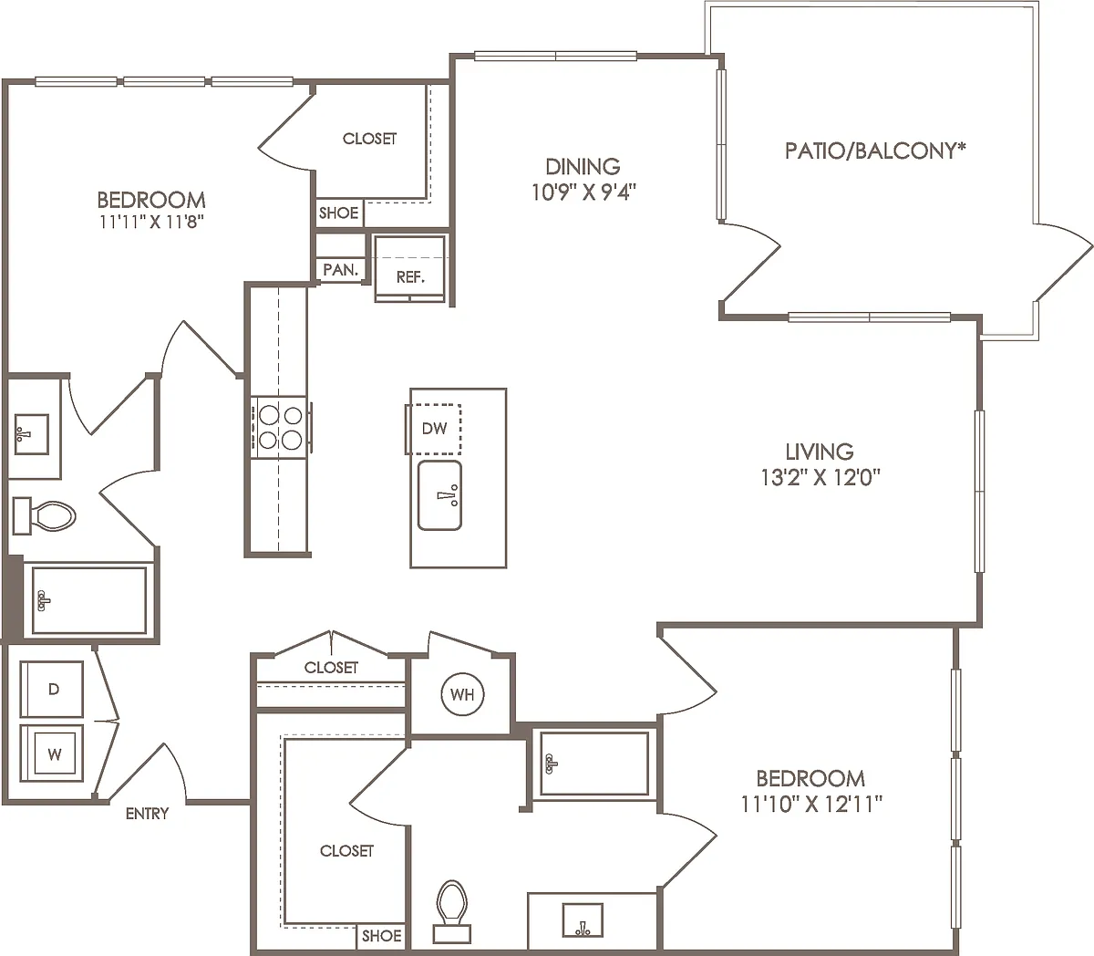 Floor plan B3A