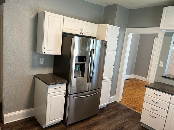 Kitchen view from back corner