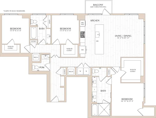 Floor plan C03