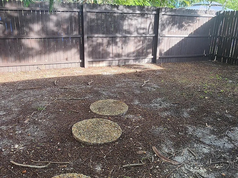 Private yard