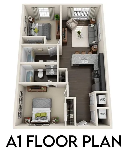 Floor plan A1