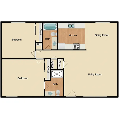 Floor plan Plan I