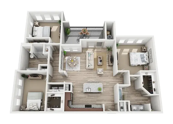 Floor plan C1