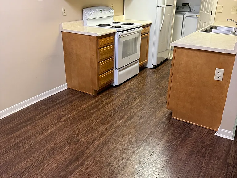 Kitchen as viewed from dining area