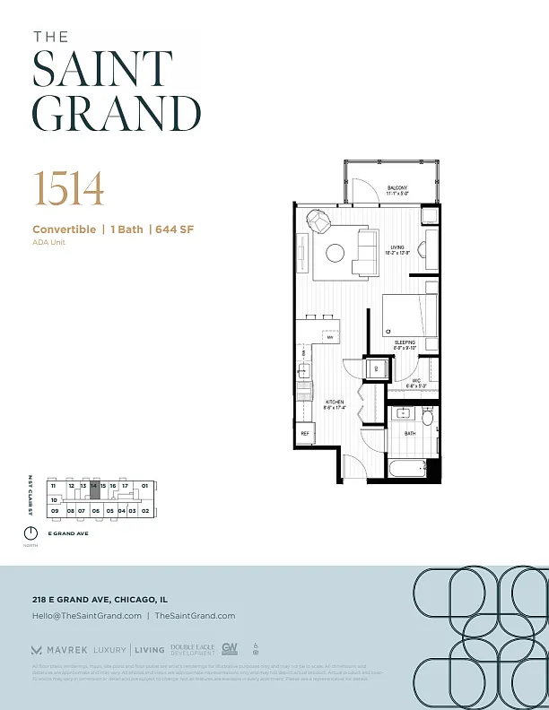 Floor plan 1514