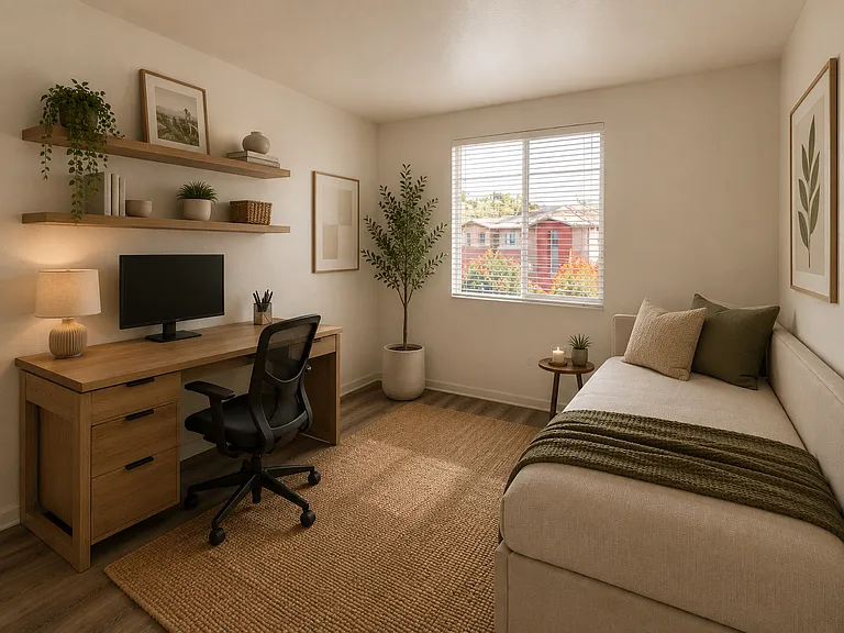 Secondary Bedroom of Serenity 2b/2b
