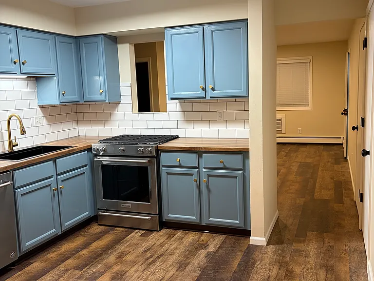 Kitchen from back door