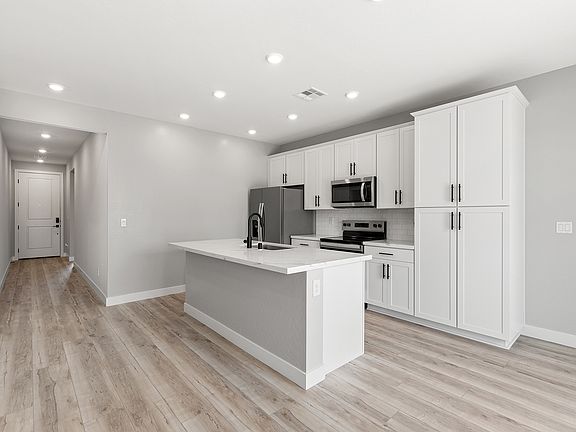 A chef-ready kitchen awaits.