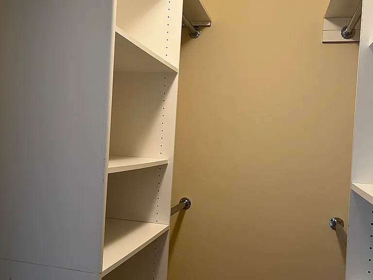 BOTH BEDROOMS HAVE WALK IN CLOSET