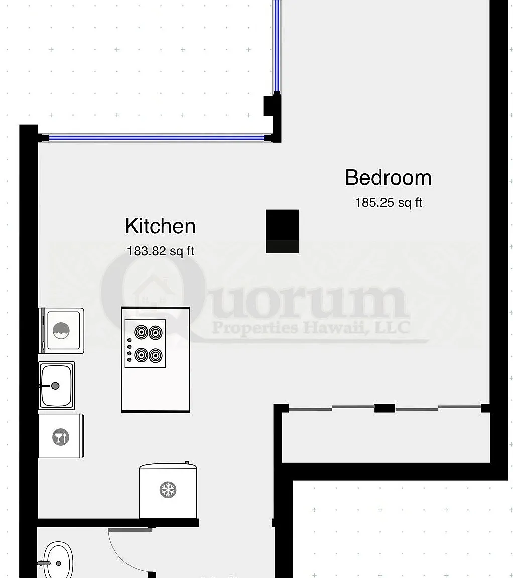 1 bed, 492 sqft, $2,000 — Photo 2