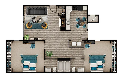 Floor plan bc_B1