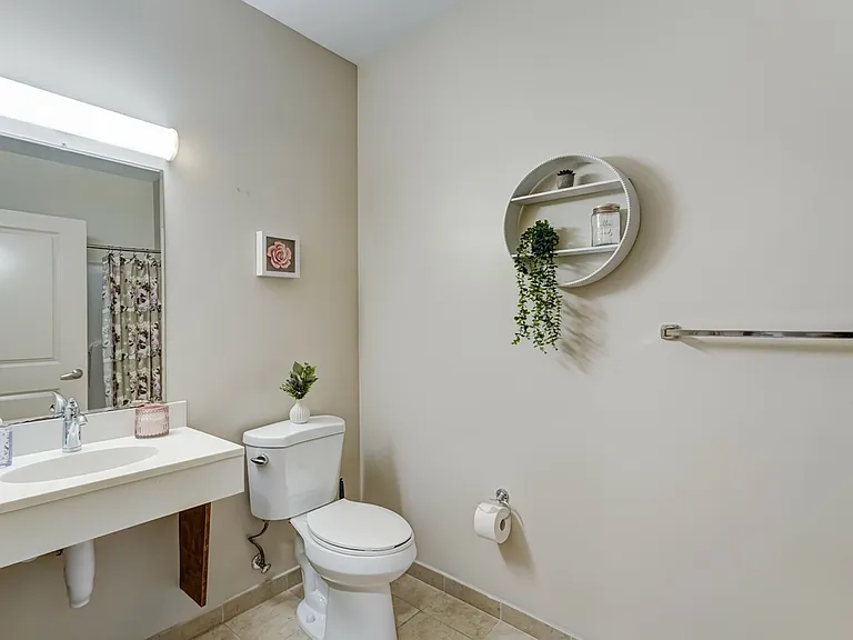 A simple and elegant feature of the space.