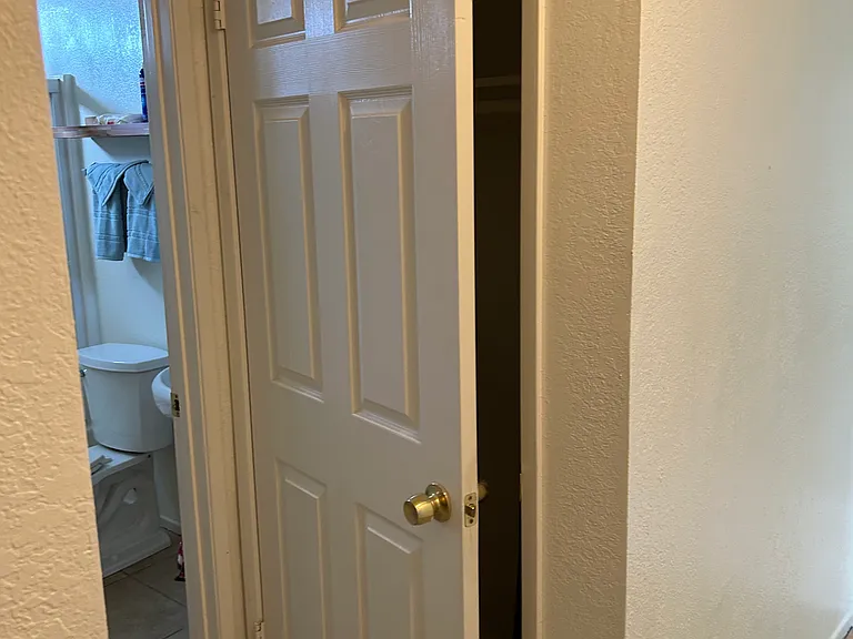 CLOSET BEFORE THE ONE BATHROOM