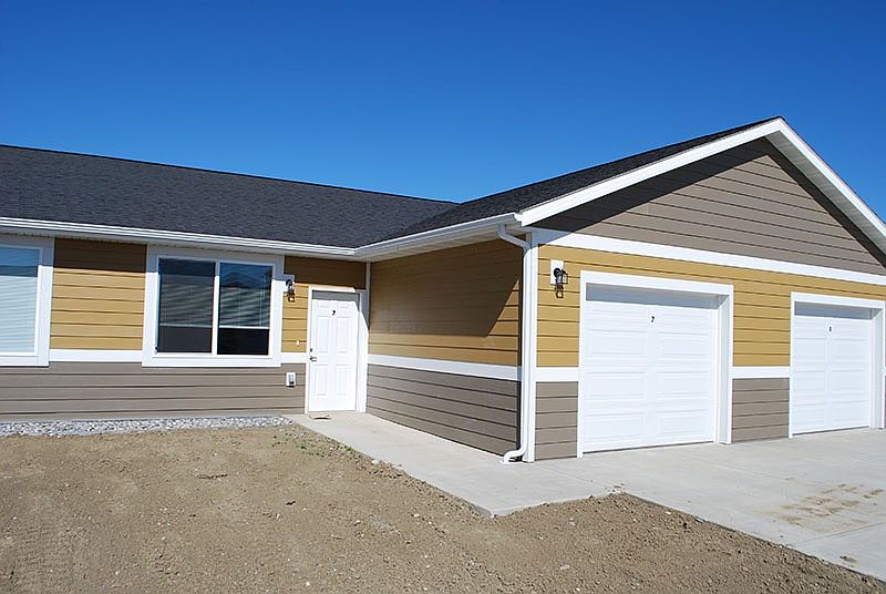 Single level patio home with attached garage included