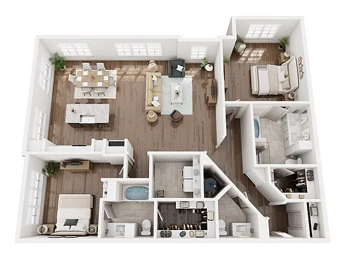 Floor plan B8