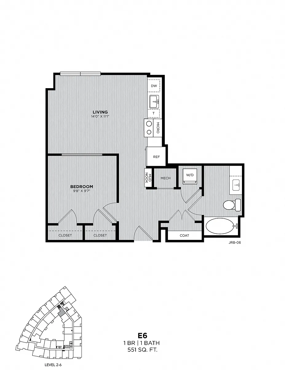 Floor plan E6