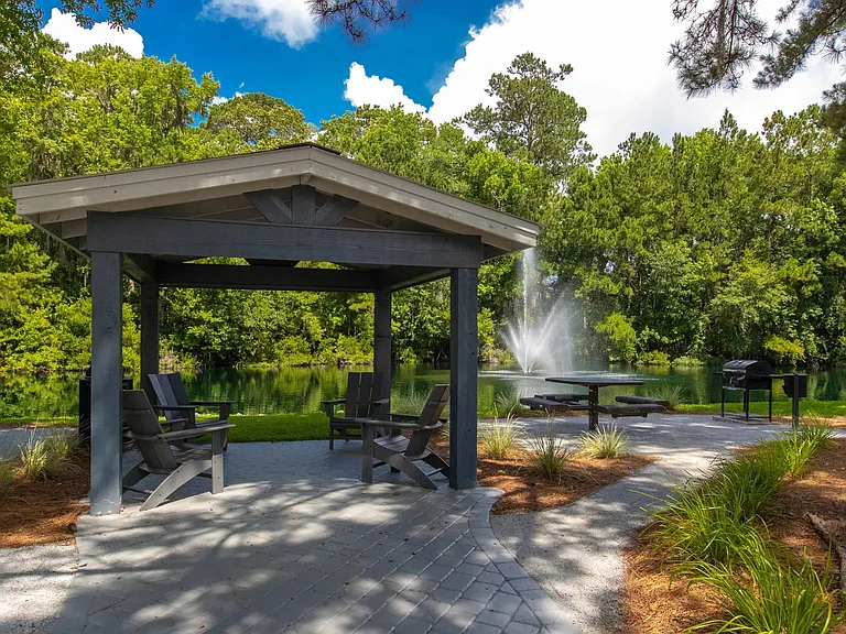 Unwind in serenity beneath our gazebo or gather with friends at our picnic and grilling area by our sparkling lake.