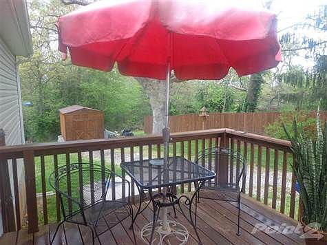 Look at the view from the deck