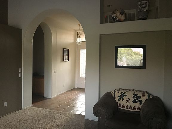 Front entrance living area