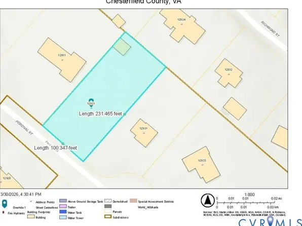 12921 Percival St Lot 10, Chester, VA 23831