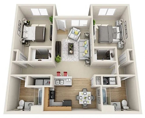 Floor plan Isleta