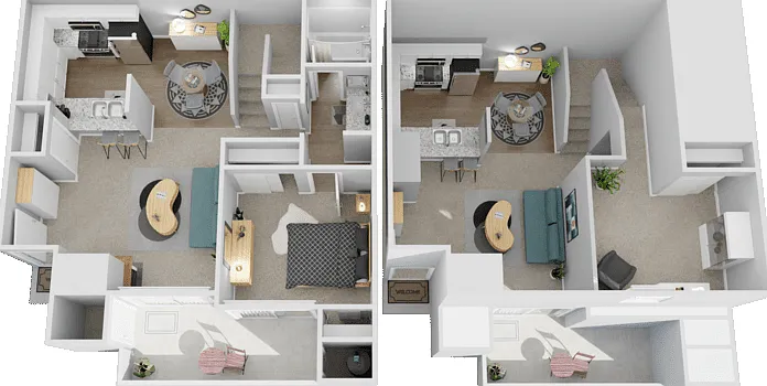 Plan BL Floorplan Diagram