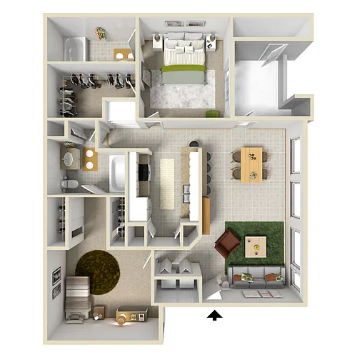 Floor plan Taos