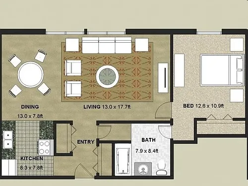 Floor plan Mackenzie