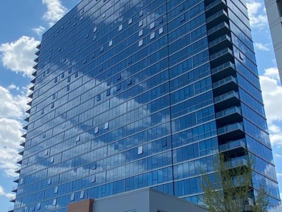 Front of the building.