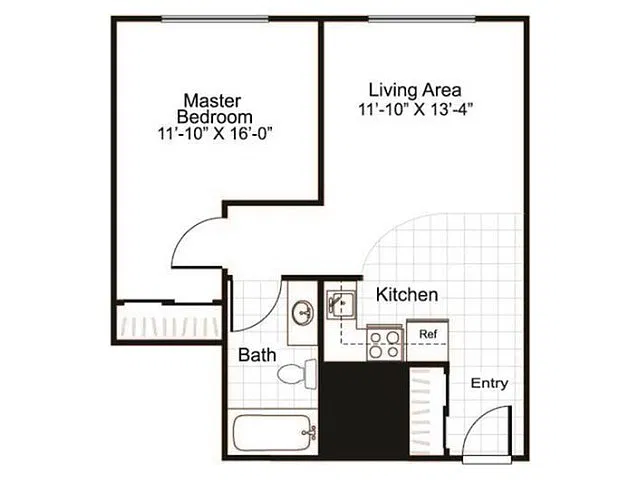 Floor plan A1AK