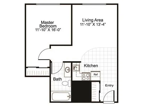 Floor plan A1AK