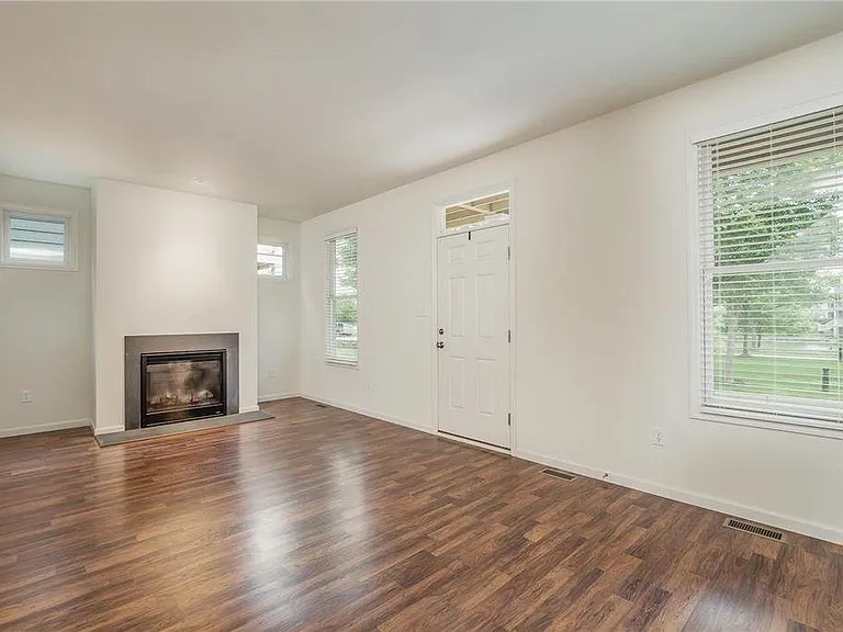Gas Fireplace in Living Room