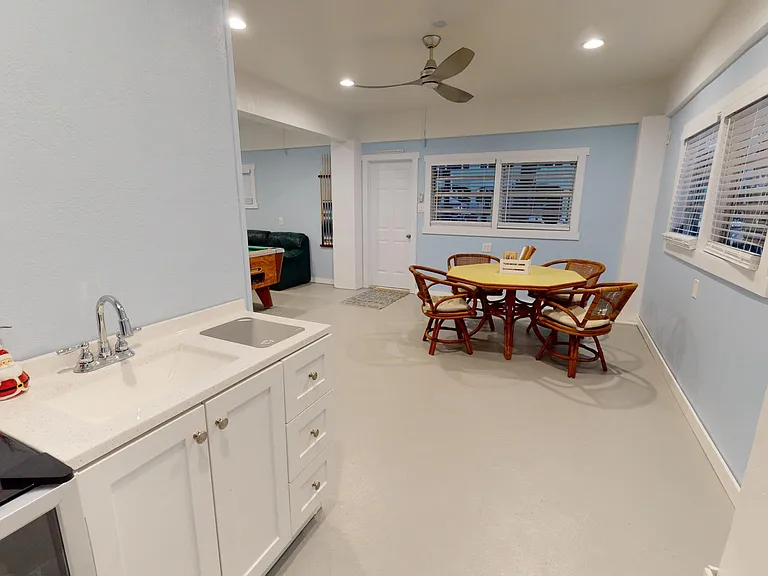 Downstairs rec/play room