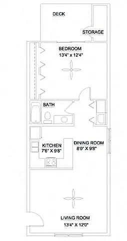 Floor plan The Brightleaf 700