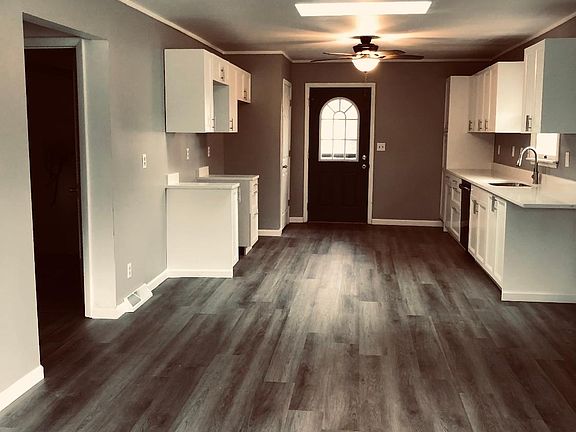 new kitchen with large living area