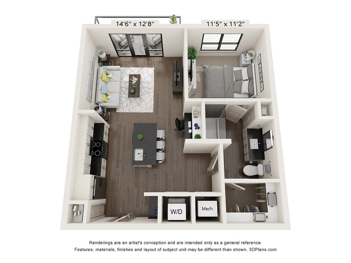 Floor plan A2