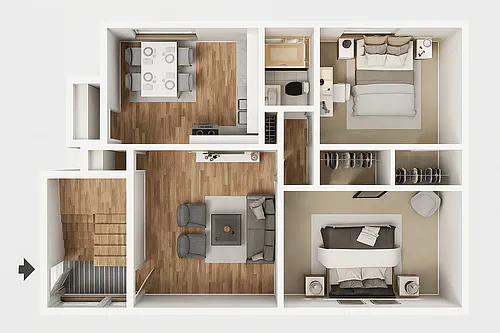Floor plan The victorian