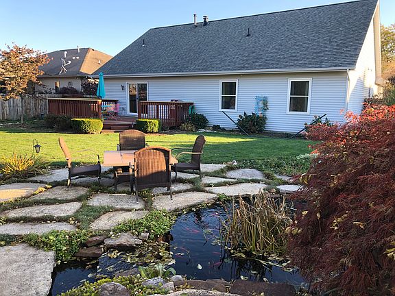 Koi Pond & Flagstone Patio