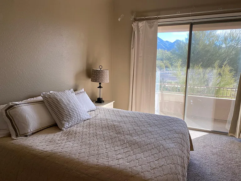 Master with mountain view