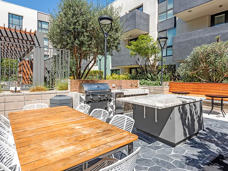 Outdoor Lounge + BBQ Area
