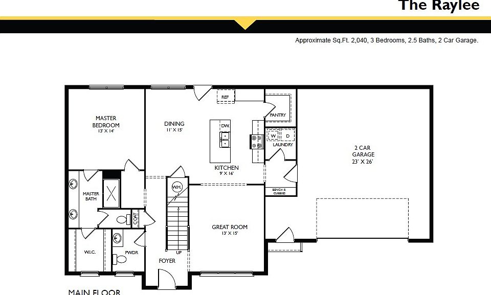 The Raylee Main Floor
