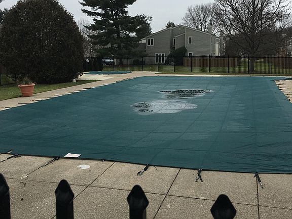 Pool. Still to cold but opening soon.